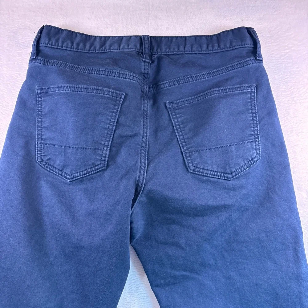 Banana Republic Travel Jean Athletic Fit Preppy Navy Blue Mens 29x30 S/599223